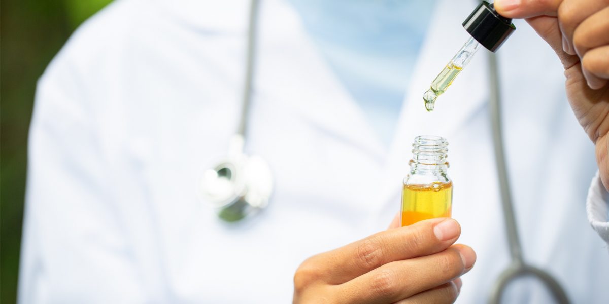 CBD-Öl gegen Schmerzen.