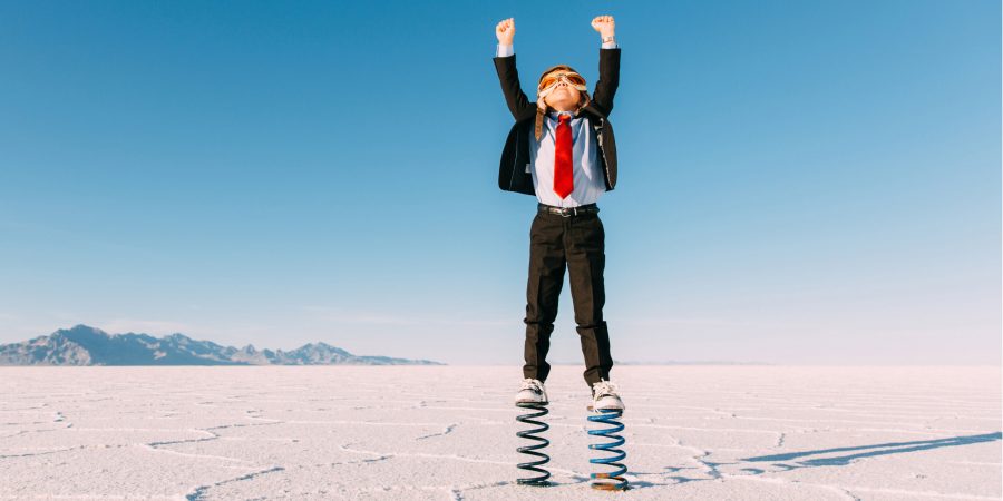 wachstums-konzept-fokus