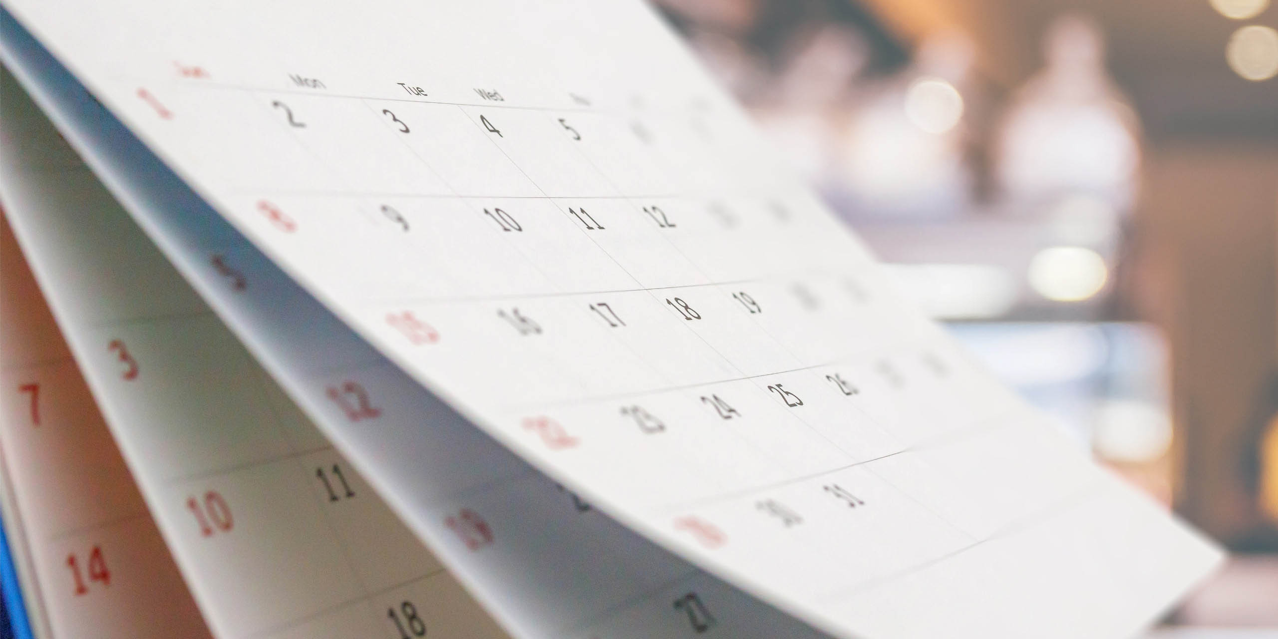 Kalender: Wie lange muss man CBD einnehmen, bis es wirkt?